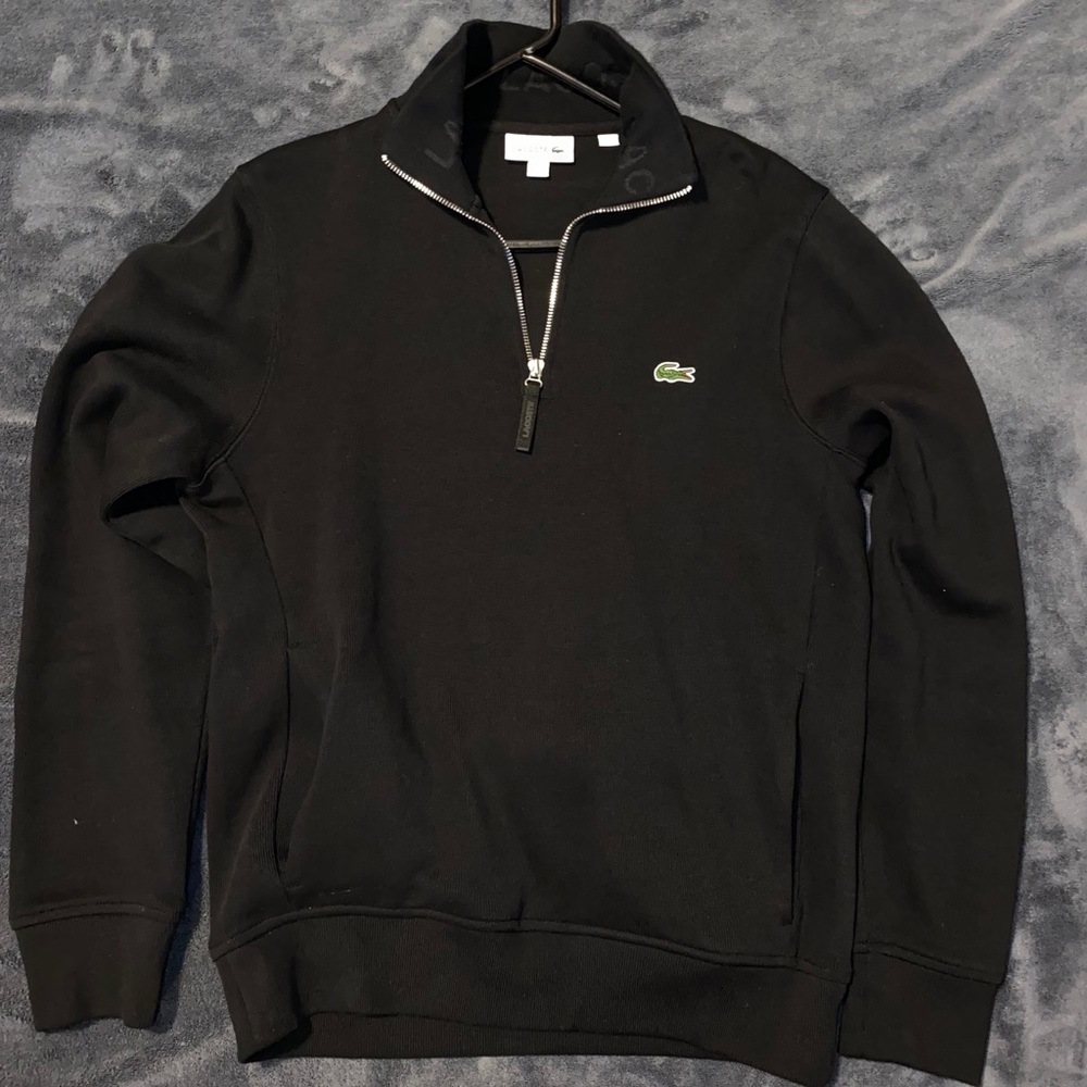 Lacoste half zip sweater